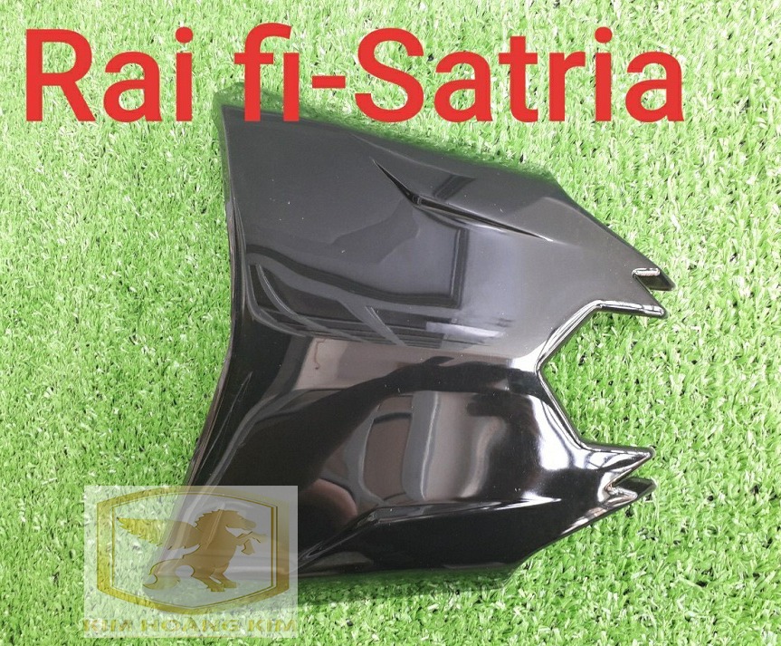 Ốp đầu đèn,ốp mão Đen bóng dành cho xe máy Raider,Satria