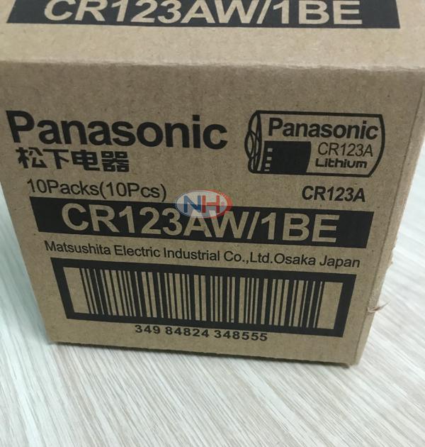Pin CR123A Panasonic 3V Vỉ 1 Viên