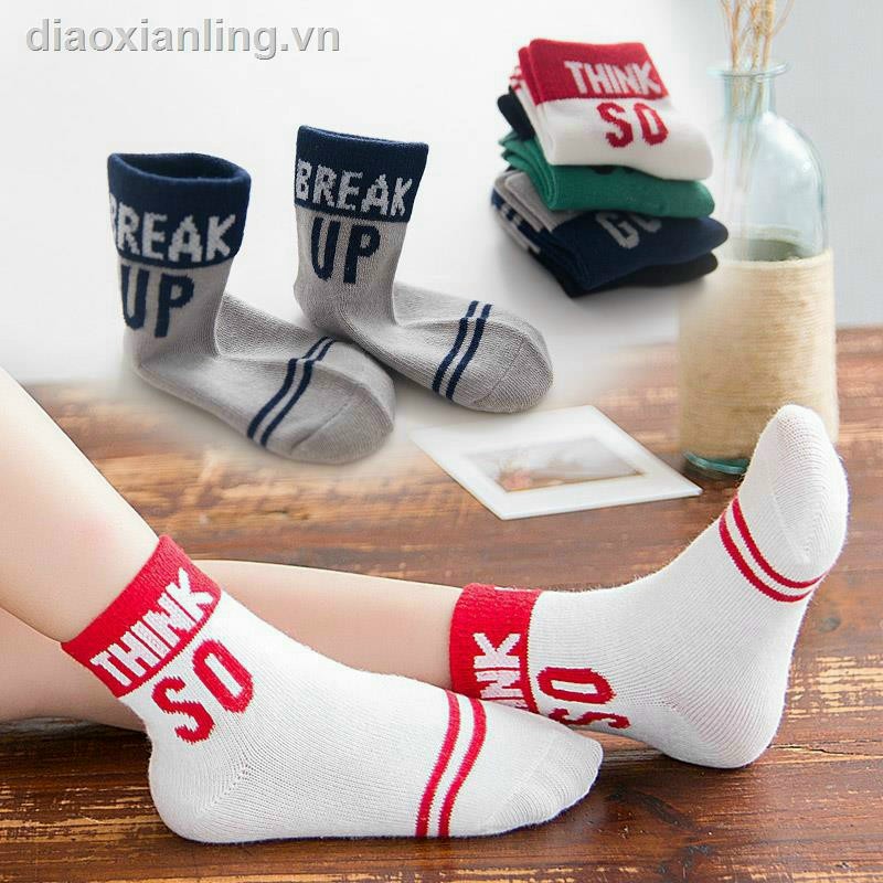 Set 10 đôi tất trẻ em cao cổ cho bé gái bé trai số 20, vớ số 20 cao cổ cho bé từ 2 đến 12 tuổi m66