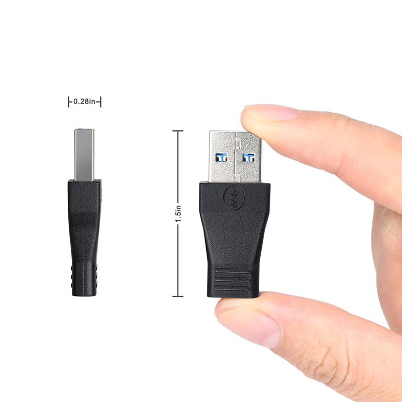Đầu jack chuyển USB 3.0 dương ra USB type C âm - Đầu đổi jack cắm USB-C cái sang USB 3.0 đực