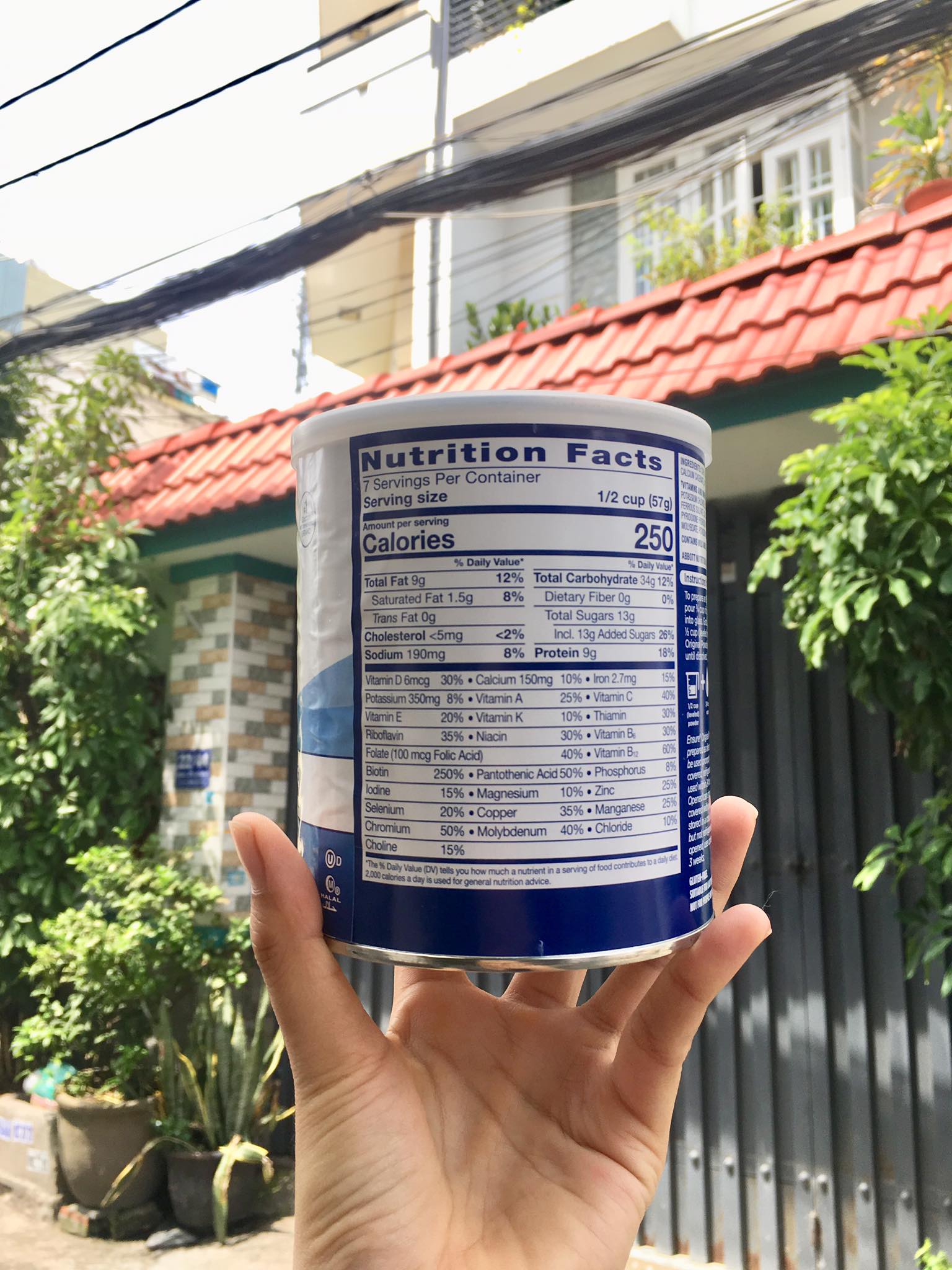 [HCM]Sữa Bột Ensure Orginal Hương Vani 397g (14oz)