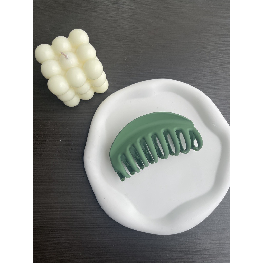 Phụ kiện kẹp tóc xinh Doudou Cặp tóc Kẹp càng cua Hàn Quốc size lớn 11.5cm tóc dày thời trang ZJ015