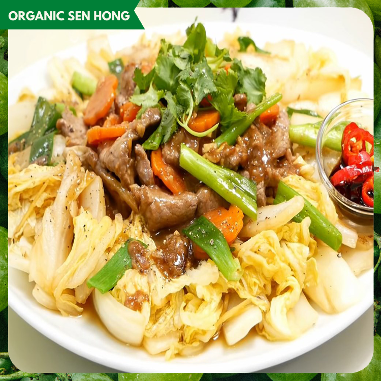 Cải thảo Sen Hồng (0,9-1,2kg)