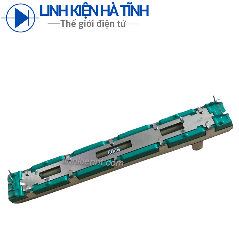 Chiết áp mixer chiết áp trượt chiết áp kéo 75mm đôi 20k chiết áp bàn mixer
