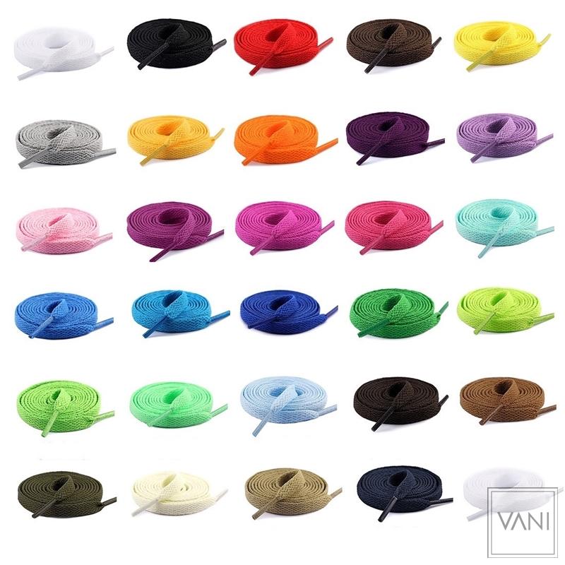 [HCM][ 29 MÀU ] DÂY GIÀY TRƠN BẢN DẸP - VANI STORE