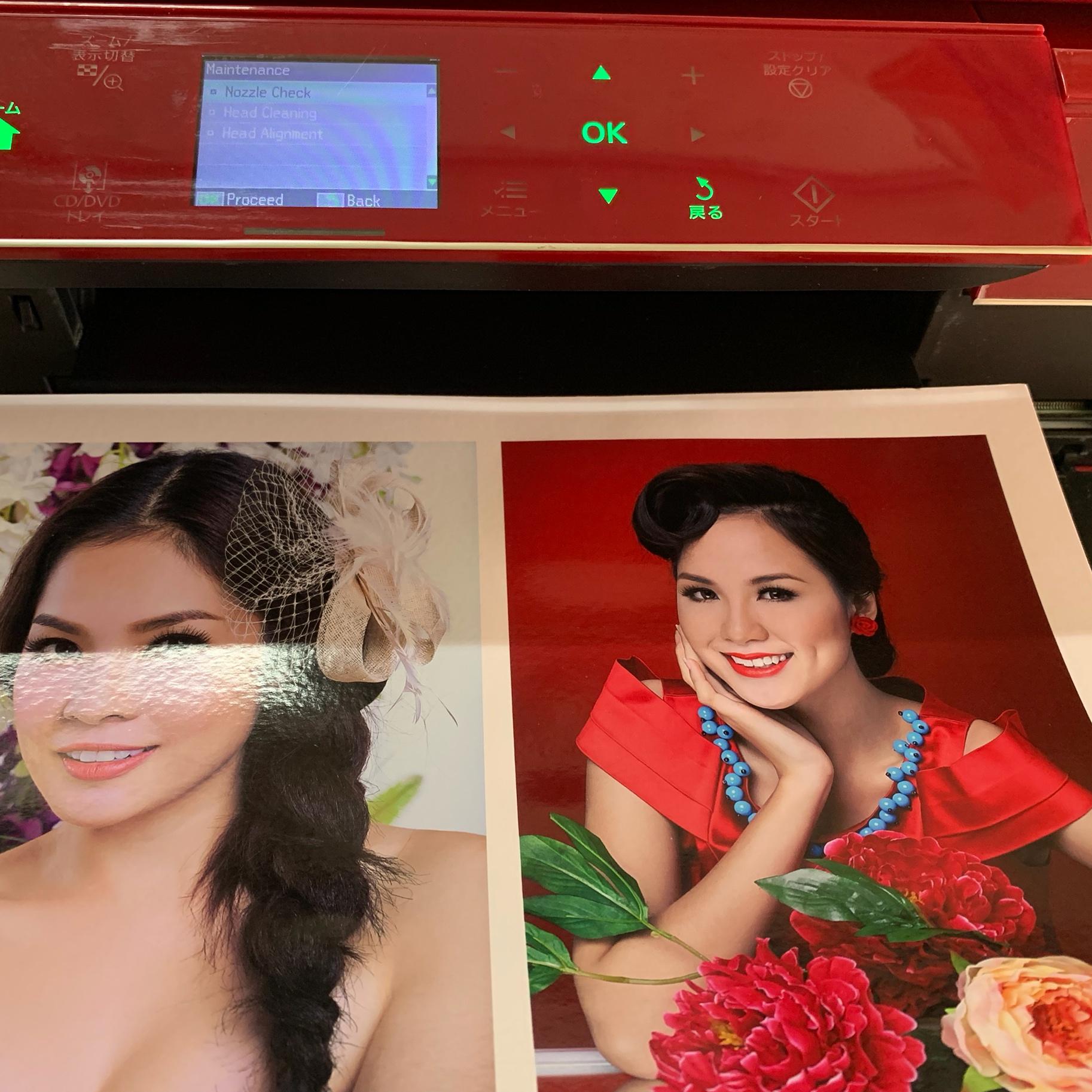 Máy in epson 804a lắp mực dầu siêu mịn và bền màu