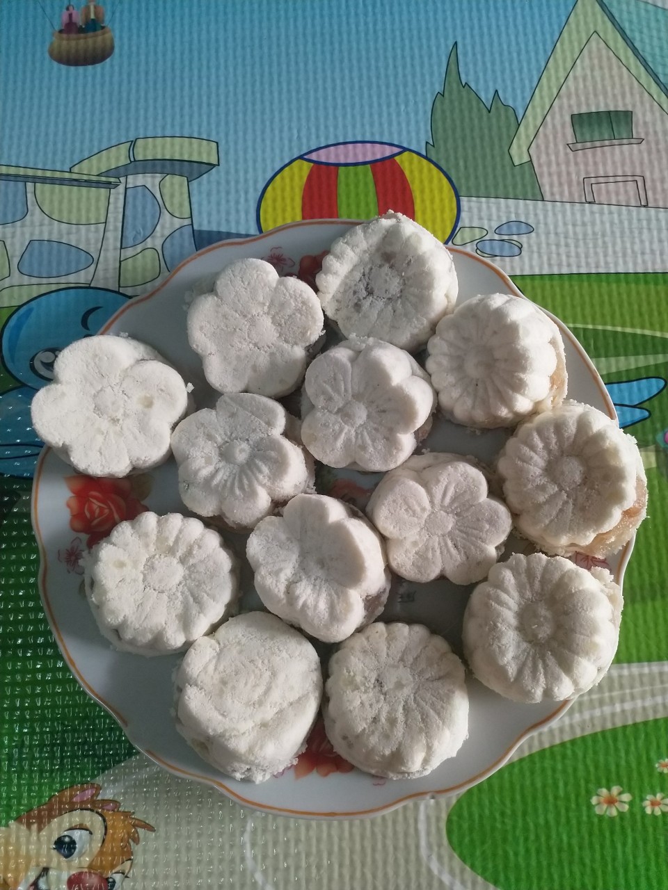 Bánh in nhân dừa non mềm dẻo