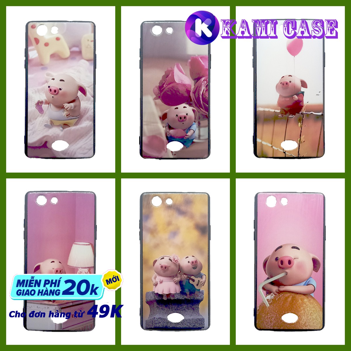 [HCM]Ốp Lưng OPPO A31 (A31T Neo 5) Cứng Bóng Viền Dẻo
