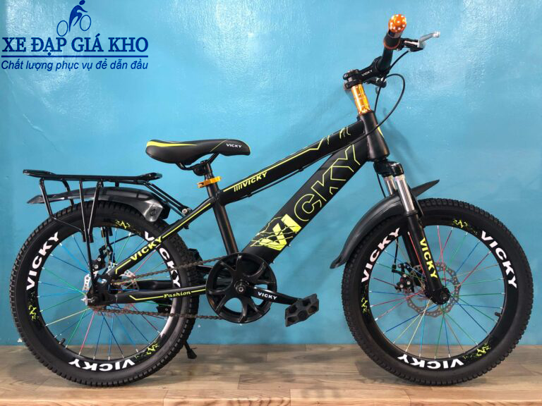 Xe Đạp Trẻ Em 20 Inch VICKY VIC20 – Màu Đen Đỏ
