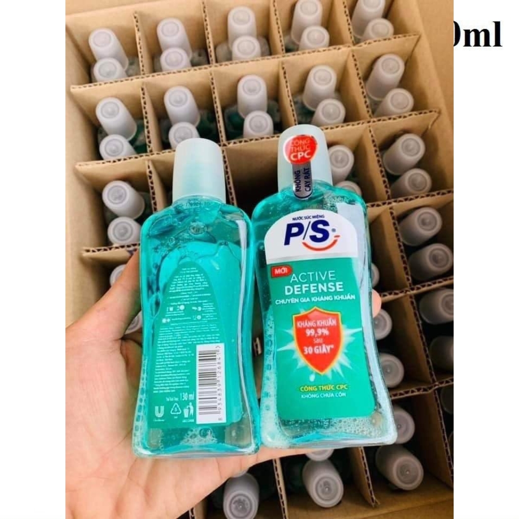 Nước súc miệng kháng 99% vi khuẩn P.S Pro Complete 130ml