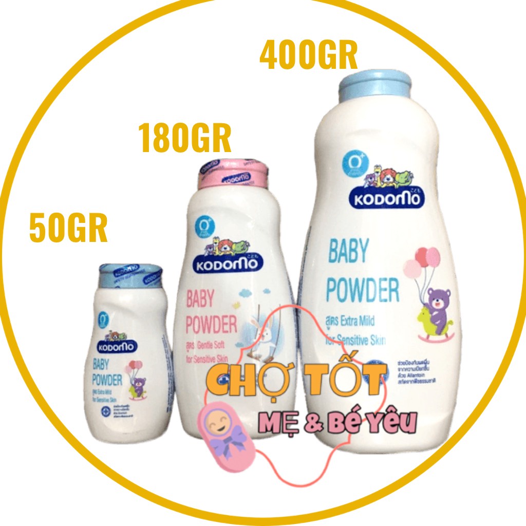 Phấn Rôm, Phấn Thơm Kodomo Cho Bé 50gr/160gr/350gr