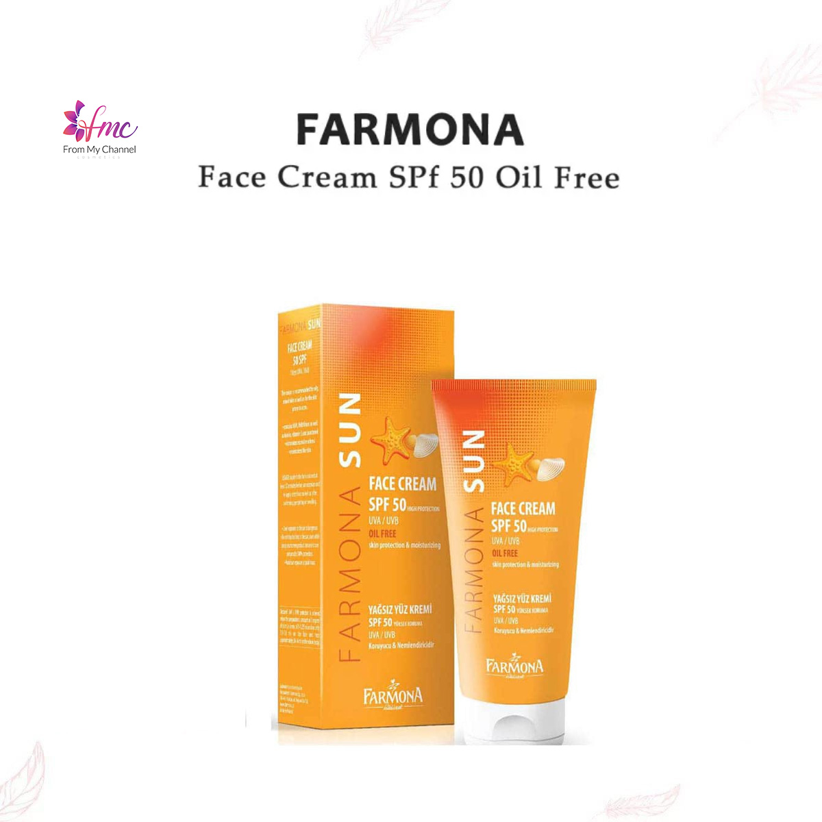 Kem chống nắng Farmona Sun Face Cream SPF50 + Tặng 1 túi chườm giảm đau bụng