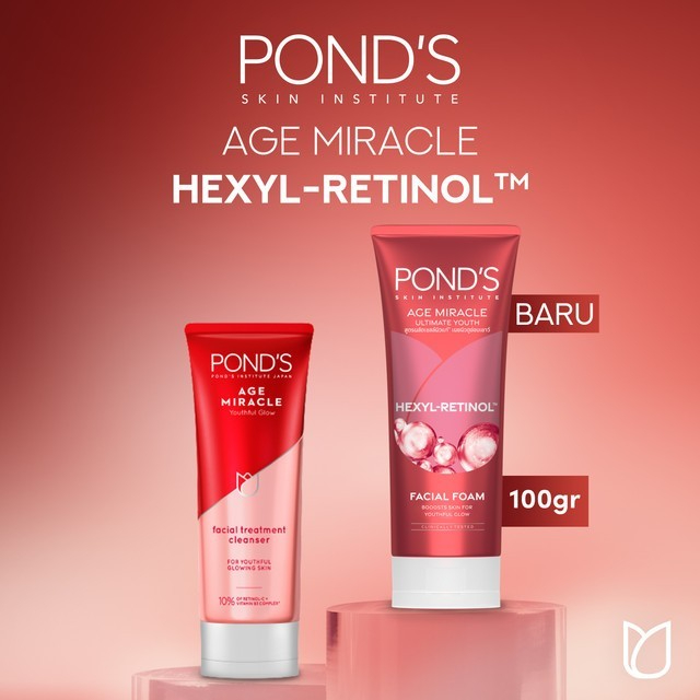 Sữa rửa mặt ngăn ngừa lão hóa pond's age miracle hàng thái lan