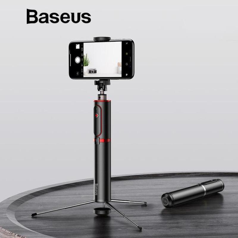 Gậy selfie cao cấp có bluetooth di động thông minh thiết kế kiểu chân máy ảnh chụp ảnh không dây từ xa chuyên nghiệp - Phân phối bởi Baseus Vietnam
