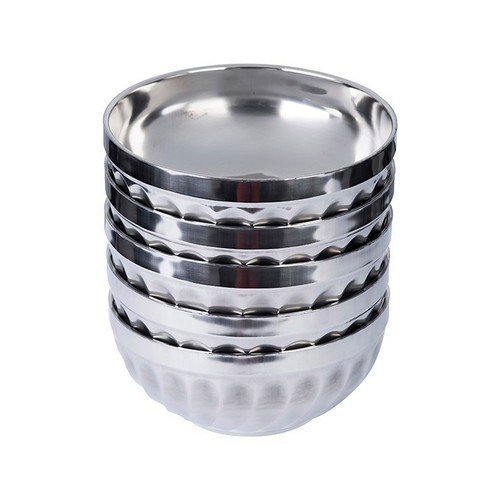 [HCM]Combo 6 Chén và Tô Xoán Inox Đường Kính 11,5-16cm