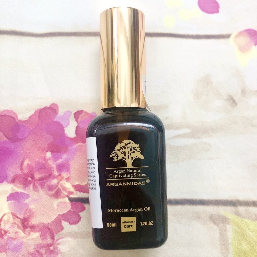 [HCM]Tinh dầu phục hồi tóc chẻ ngọn hư tổn ARGANMIDAS 100ml