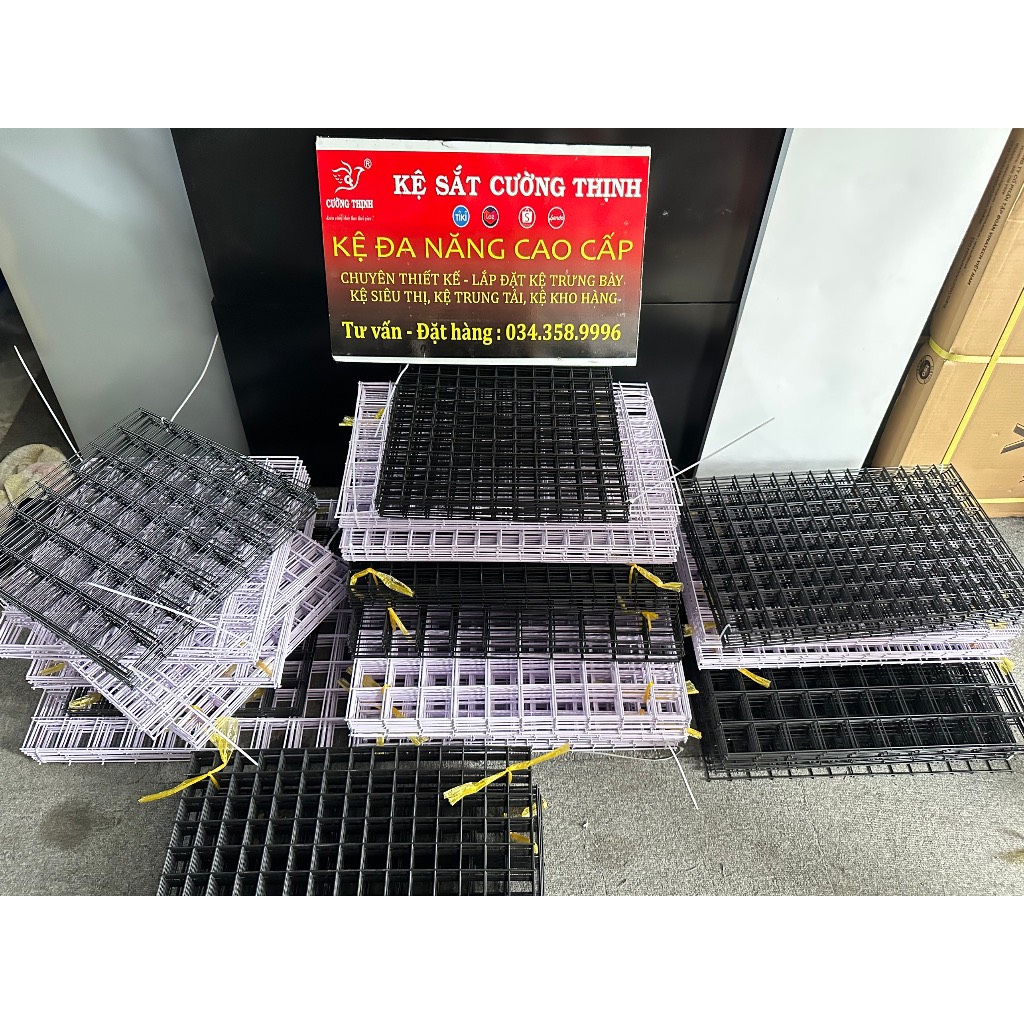 Lưới treo phụ kiên (Kích thước 50cm x 50cm) Ô vuông 3cm, 5cm .