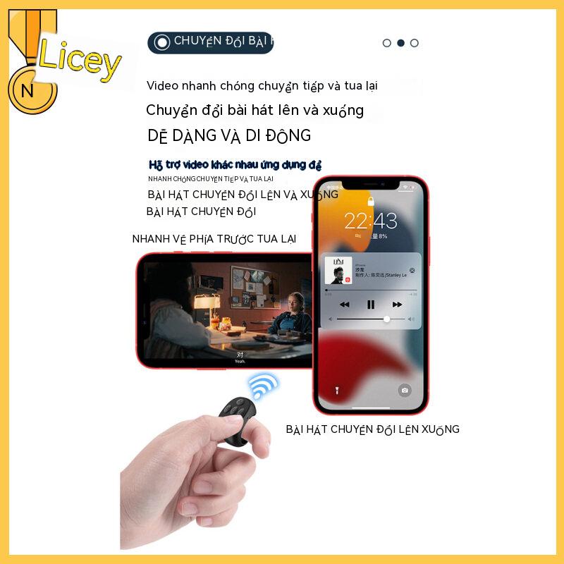 【Spot Express】Remote Control Ring Bluetooth-compatible Photo Turning Page Controller Tiktok Wireless Mobile Selfie