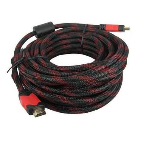 Cáp tín hiệu HDMI chống nhiễu dài 20m VS - loại tròn bọc dù chống đứt  - Nhất Tín Computer