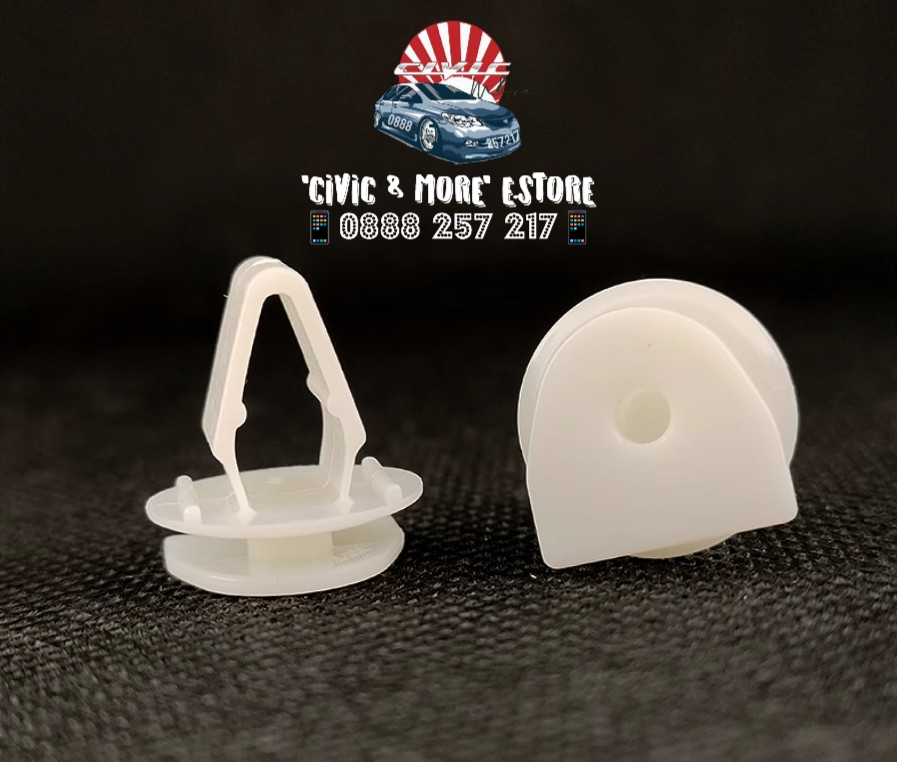 Chốt nhựa cố định máng nước chính hãng cho honda civic gen 8 2006 - 2011, honda civic gen 8, honda civic 2006 - 2011