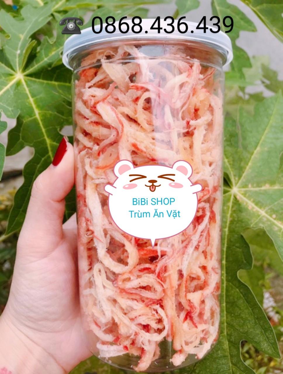 [HCM]Mực xé sợi hấp nước dừa hũ 250gram