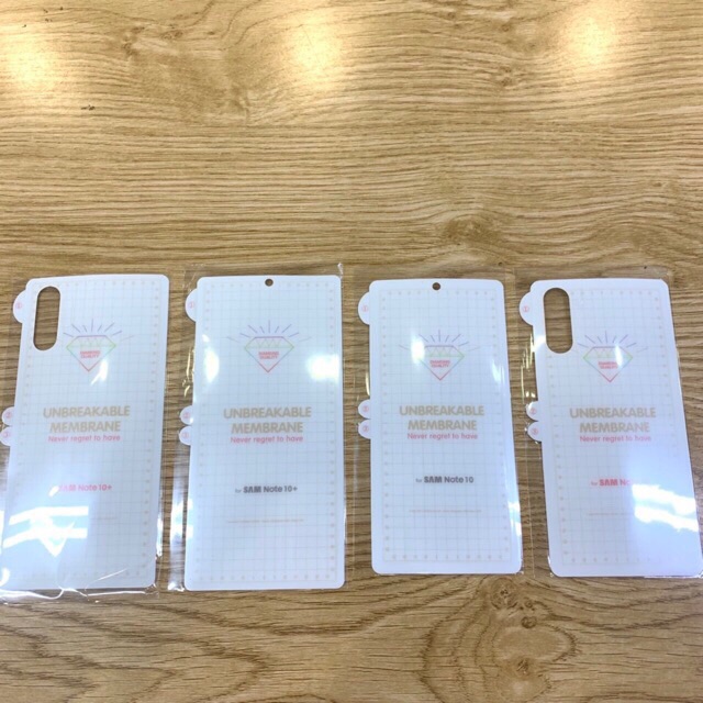 Sỉ_dán dẻo ppf samsung note 10/ note 10 plus / note 10 lite/ note 20/ note 20 ultra + tặng gạt dán