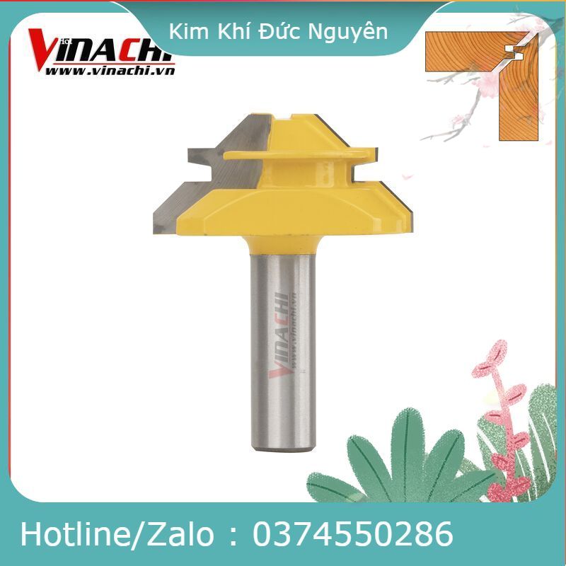 Mũi soi gỗ ghép góc vuông cốt muwang 12.7mm 1/2*1-3/8 dùng ghép góc vuông hộp vuông hàng cao cấp