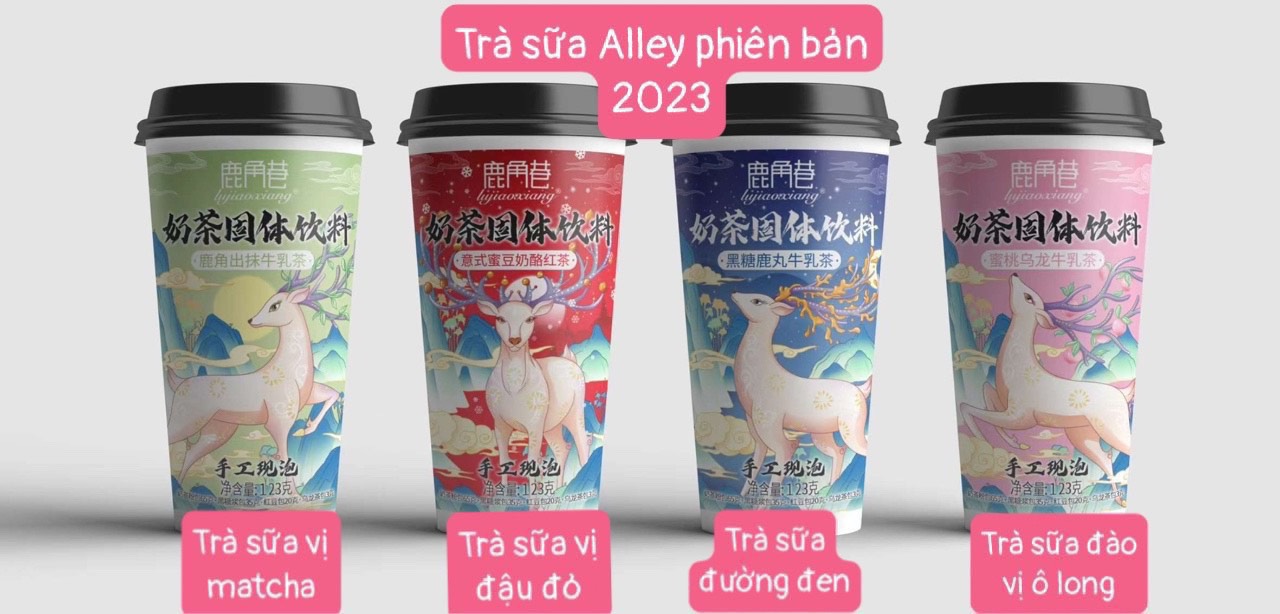 [HCM]Trà sữa tự pha The Alley Đài Loan - 1 LY
