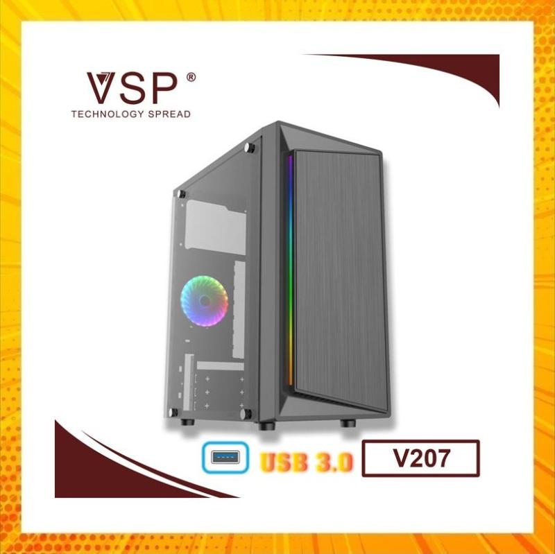 Bảng giá Case VSP V207 LED RGB - USB 3.0 Phong Vũ