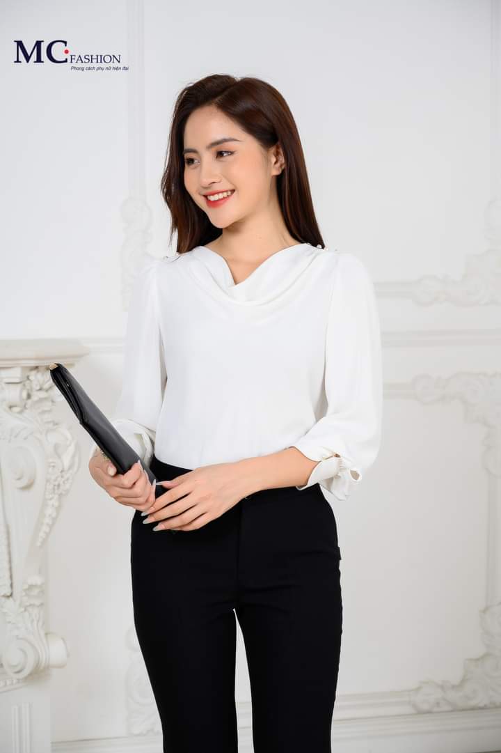 ÁO  CÔNG SƠ A0055 DUYÊN DÁNG