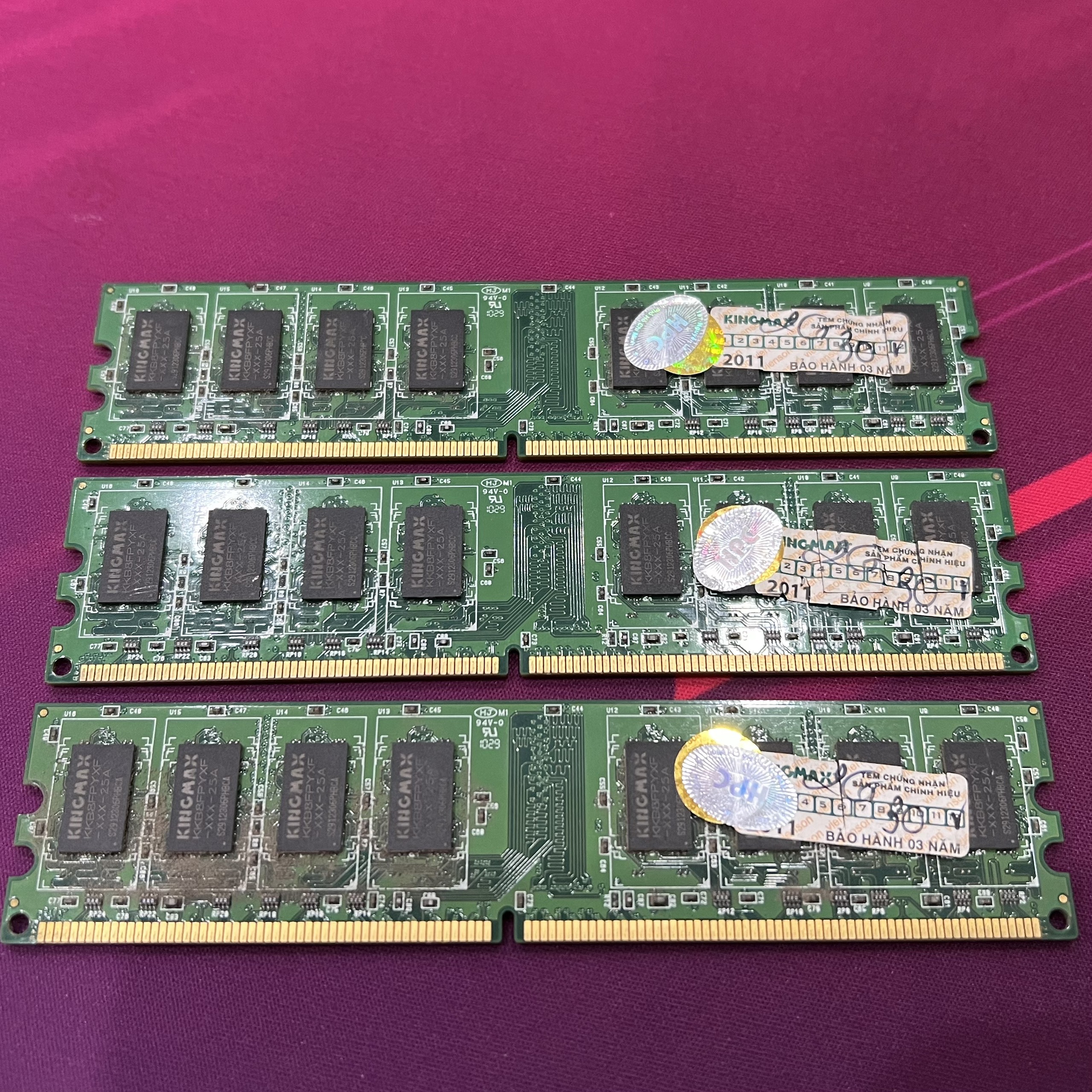 Ram PC Kingmax DDR2 2GB Bus 800MHz - Cũ