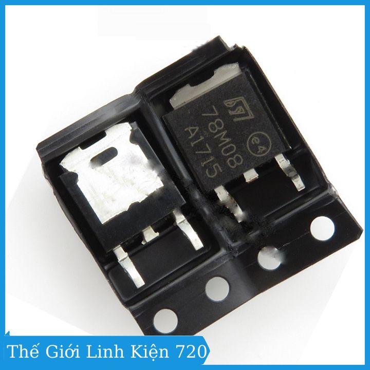 Combo 5 linh kiện điện tử IC 78M08 1.5A TO-252