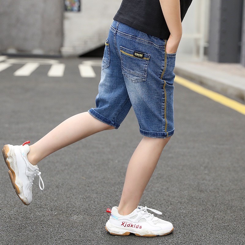 Quần bò lửng cho bé trai size đại từ 15-42kg