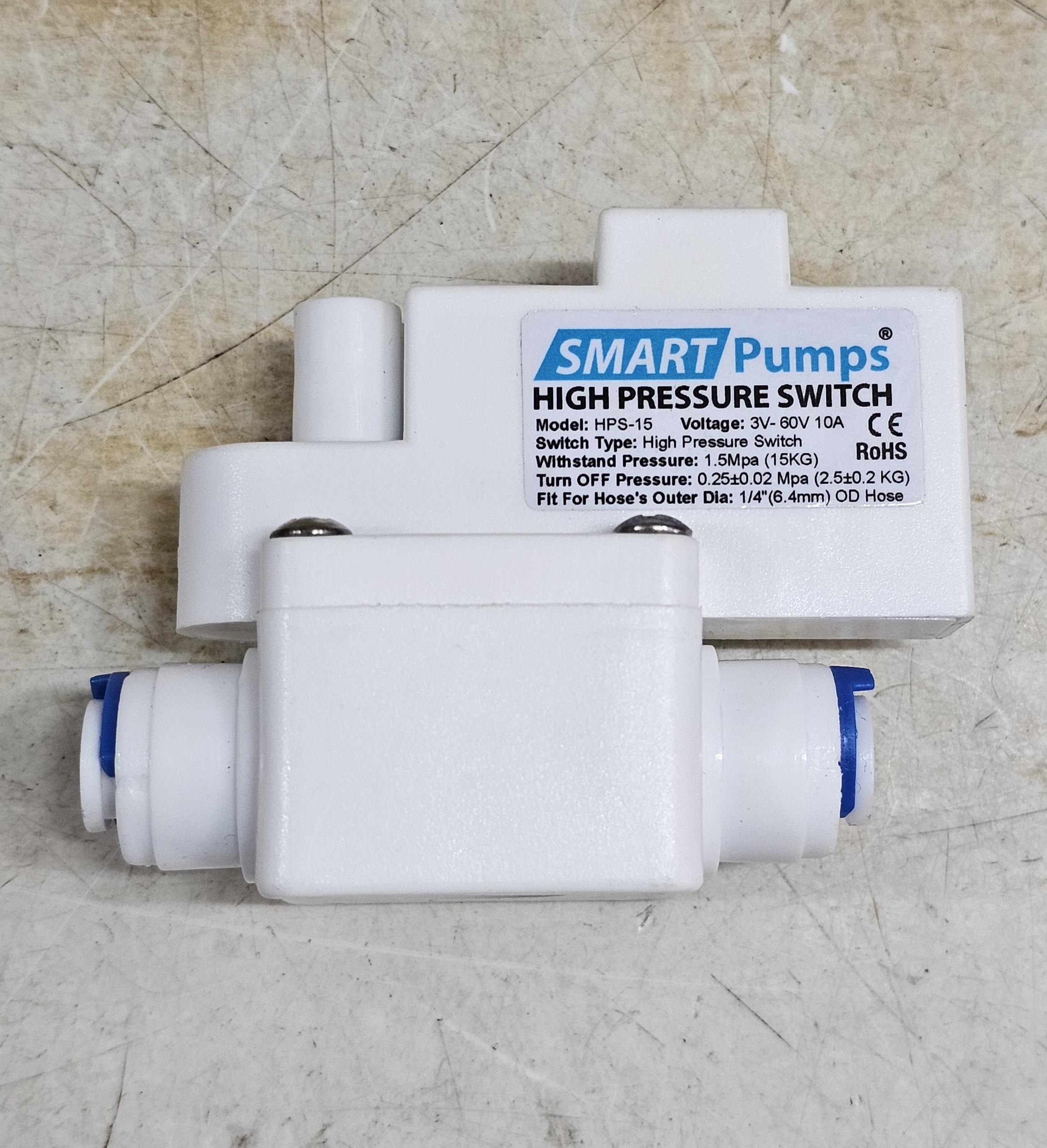 Công tắt bơm nước áp cao RO 24V – High Pressure Switch