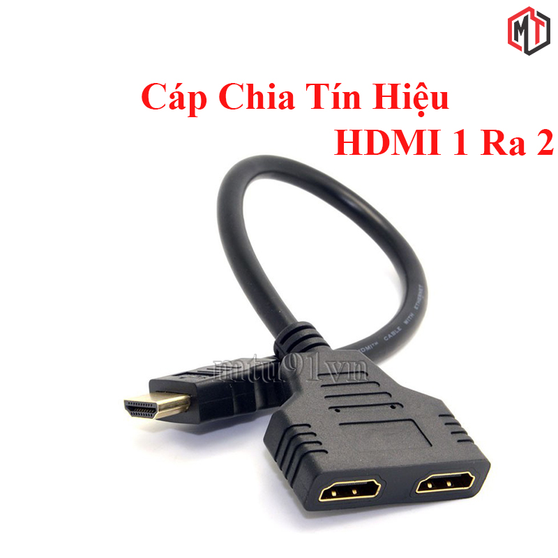 Cáp Chia Tín Hiệu HDMI 1 Ra 2 Đầu