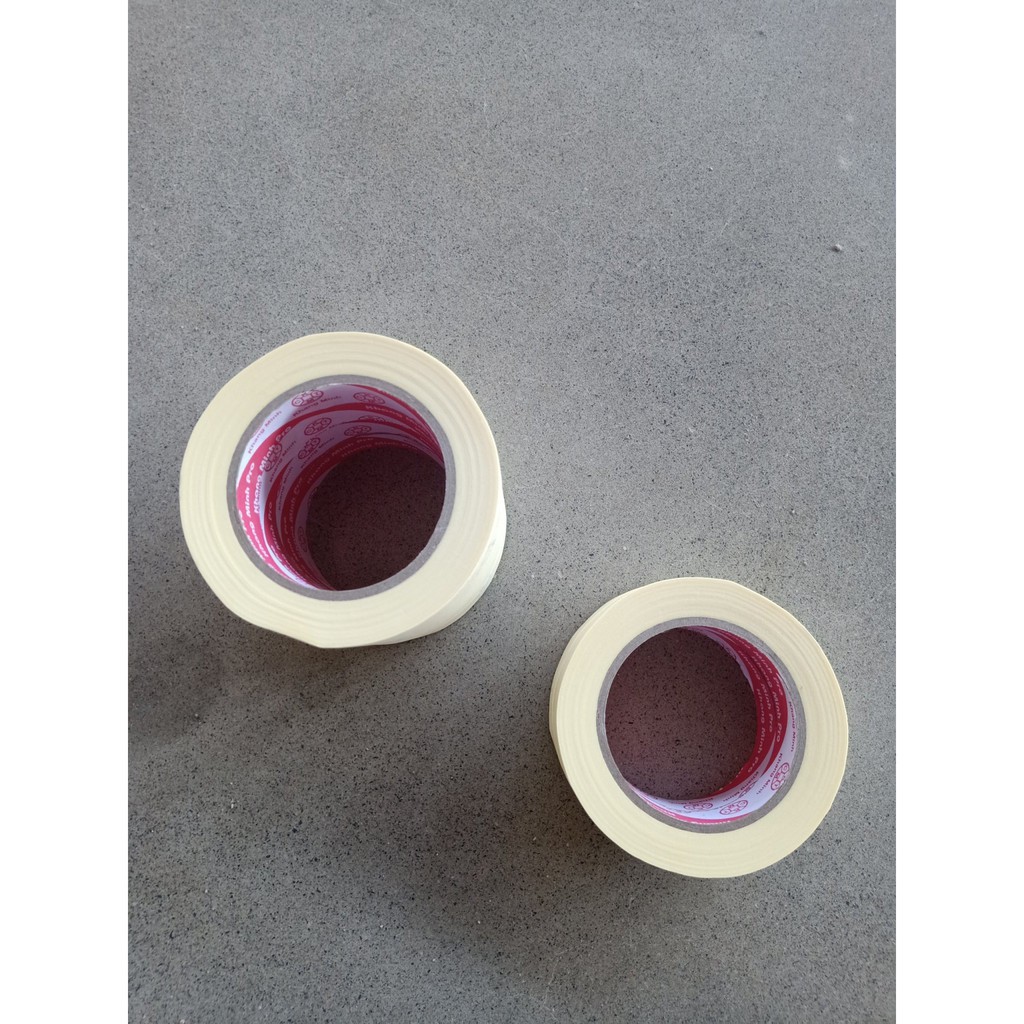 Cây băng keo giấy siêu dày 50 yardbản rộng 48mm và 24mm
