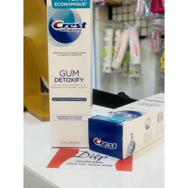 Kem Đánh Răng Crest Pro Health (Gum Detoxify)🇨🇦❤️🇨🇦❤️🇨🇦