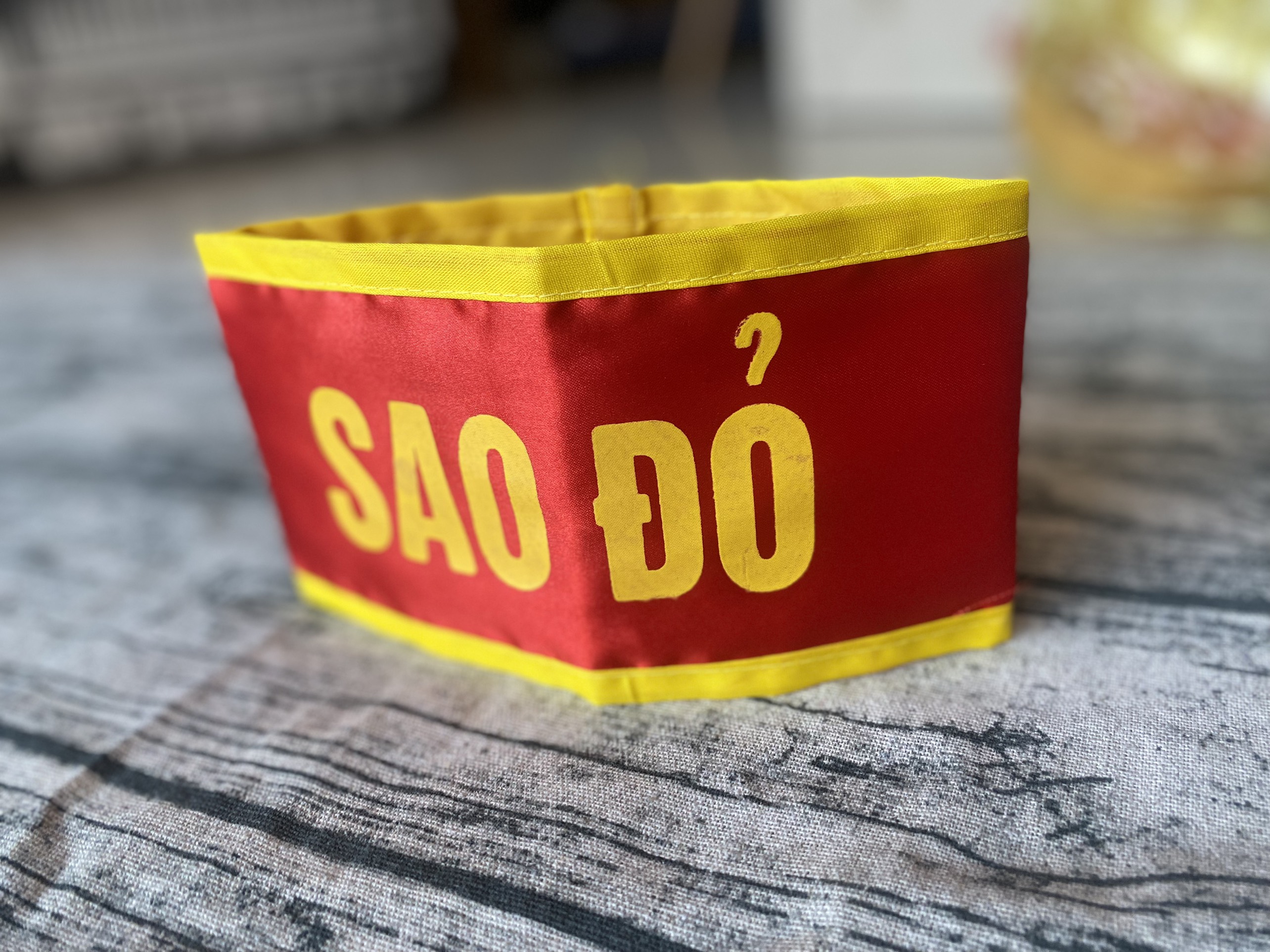 COmbo 10 băng đeo tay bằng vải sao đỏ