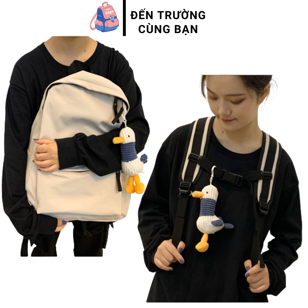 Balo Basic đơn giản vải trơn chống thấm nước G240 - BaloGigo