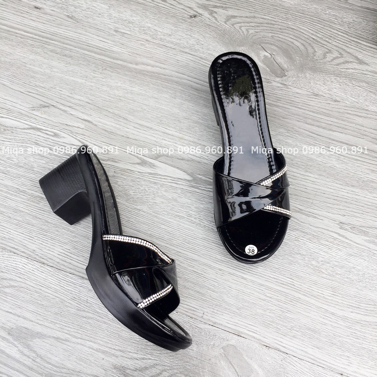 Dép 5p đính đá cho mẹ cho bà