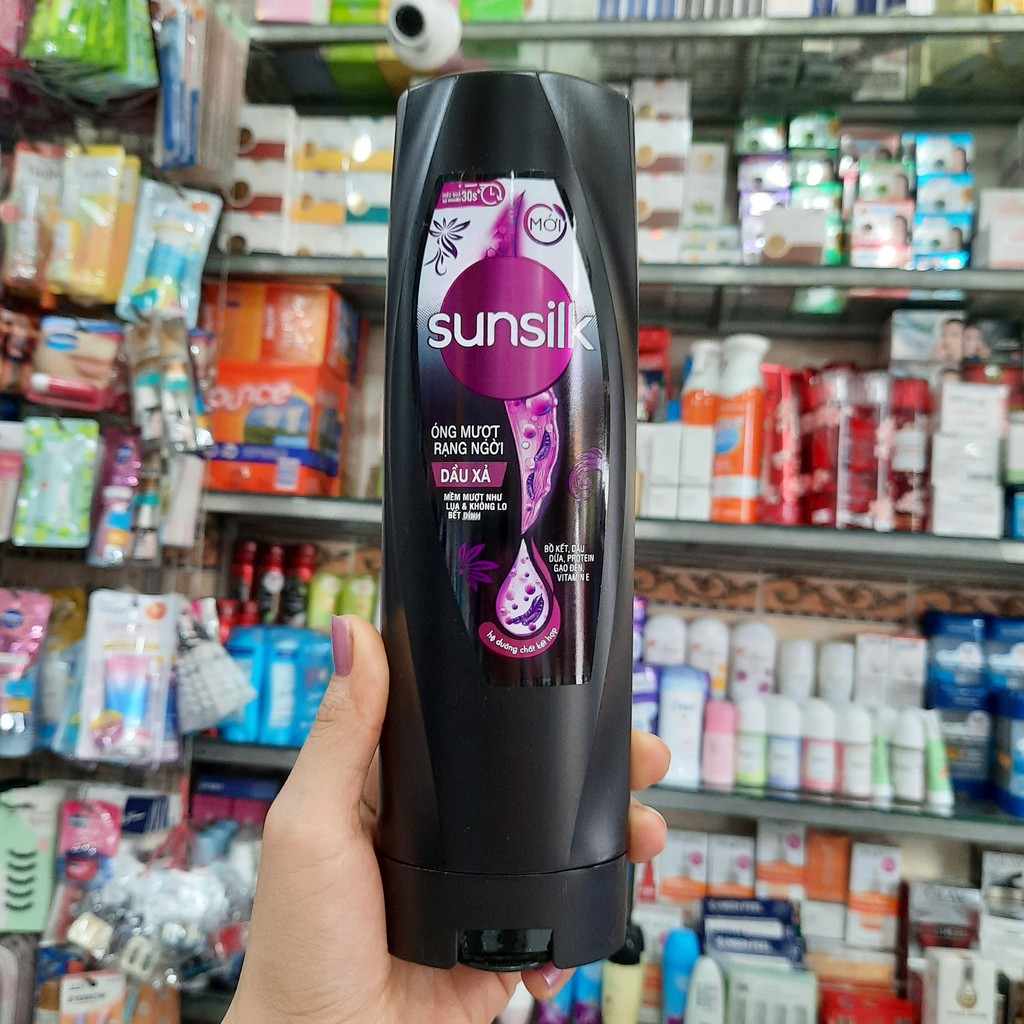 Dầu xả sunsilk smoothies óng mượt rạng ngời 320g