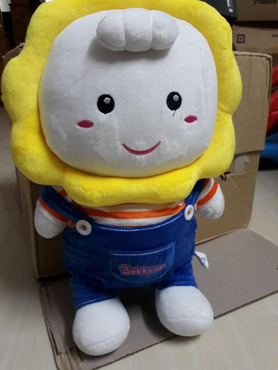 Gấu bông bobby chan phát nhạc 55cm