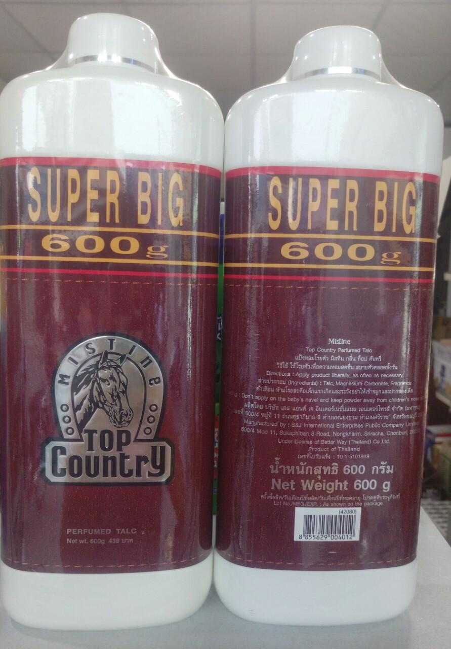 [HCM]Phấn Top Country Thái super big 600g- Phấn rôm Thái