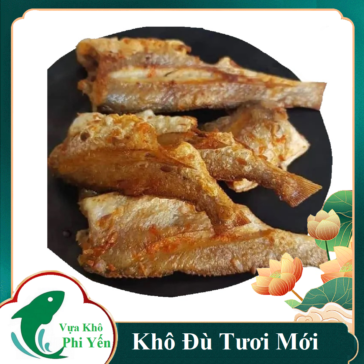 Khô cá đù-khô cá lù đù cắt đầu thơm ngon đặc biệt- khô cá đù