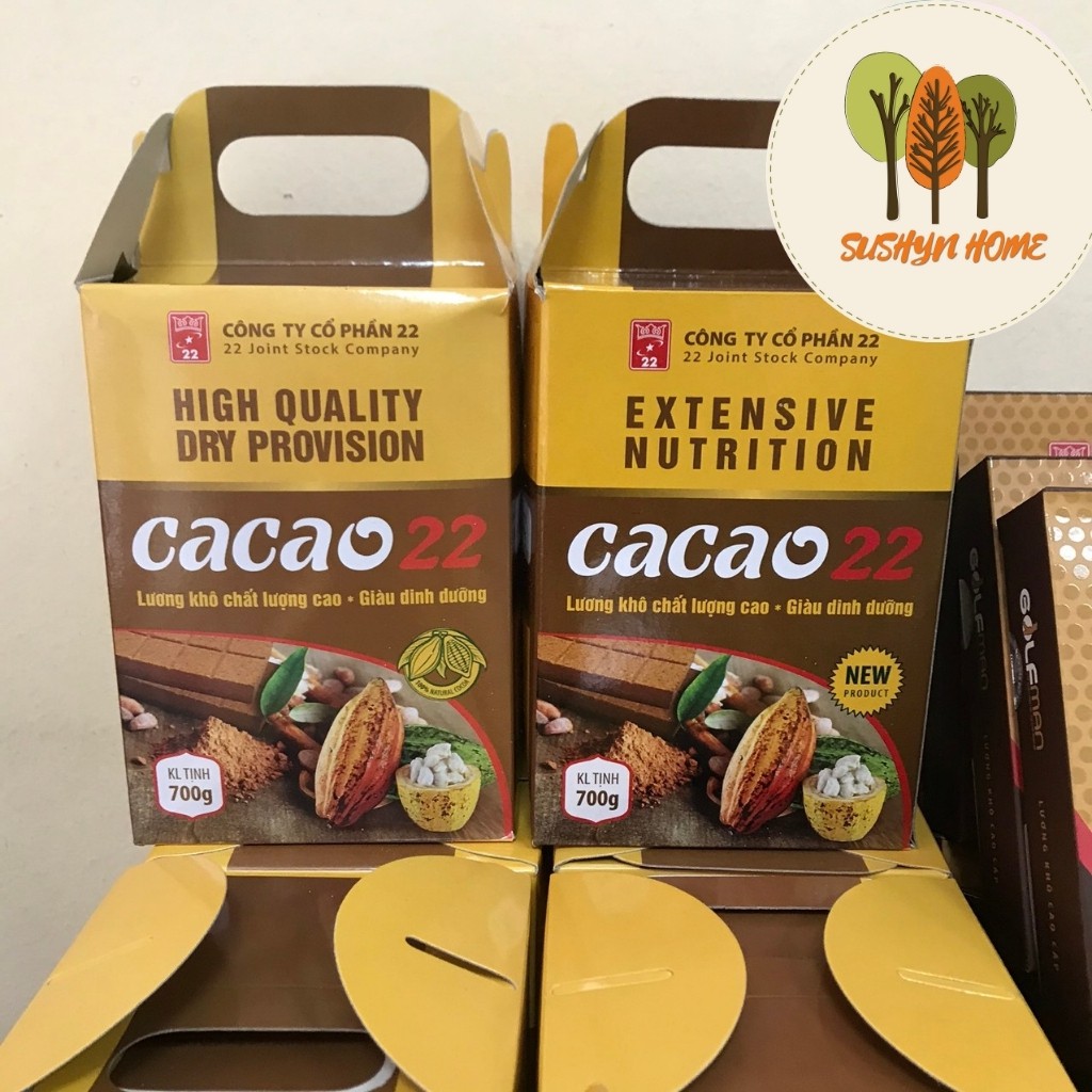 Lương Khô CacaoGiàu Dinh Dưỡng