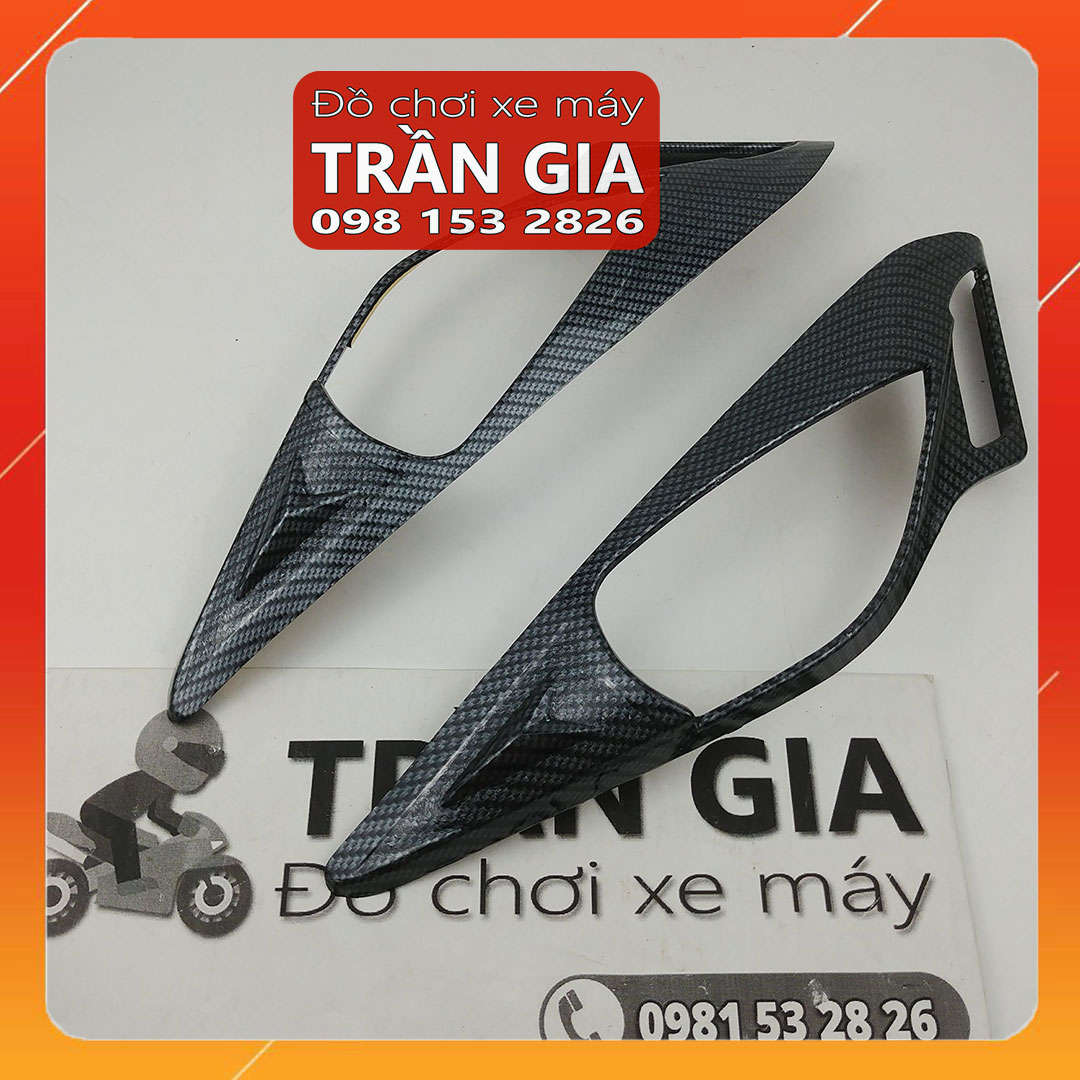 Ốp viền đèn xi nhan trước xe vision năm 2014-2015-2016-2017-2018-2019-2020 xinhan vision- phụ kiện trang trí honda