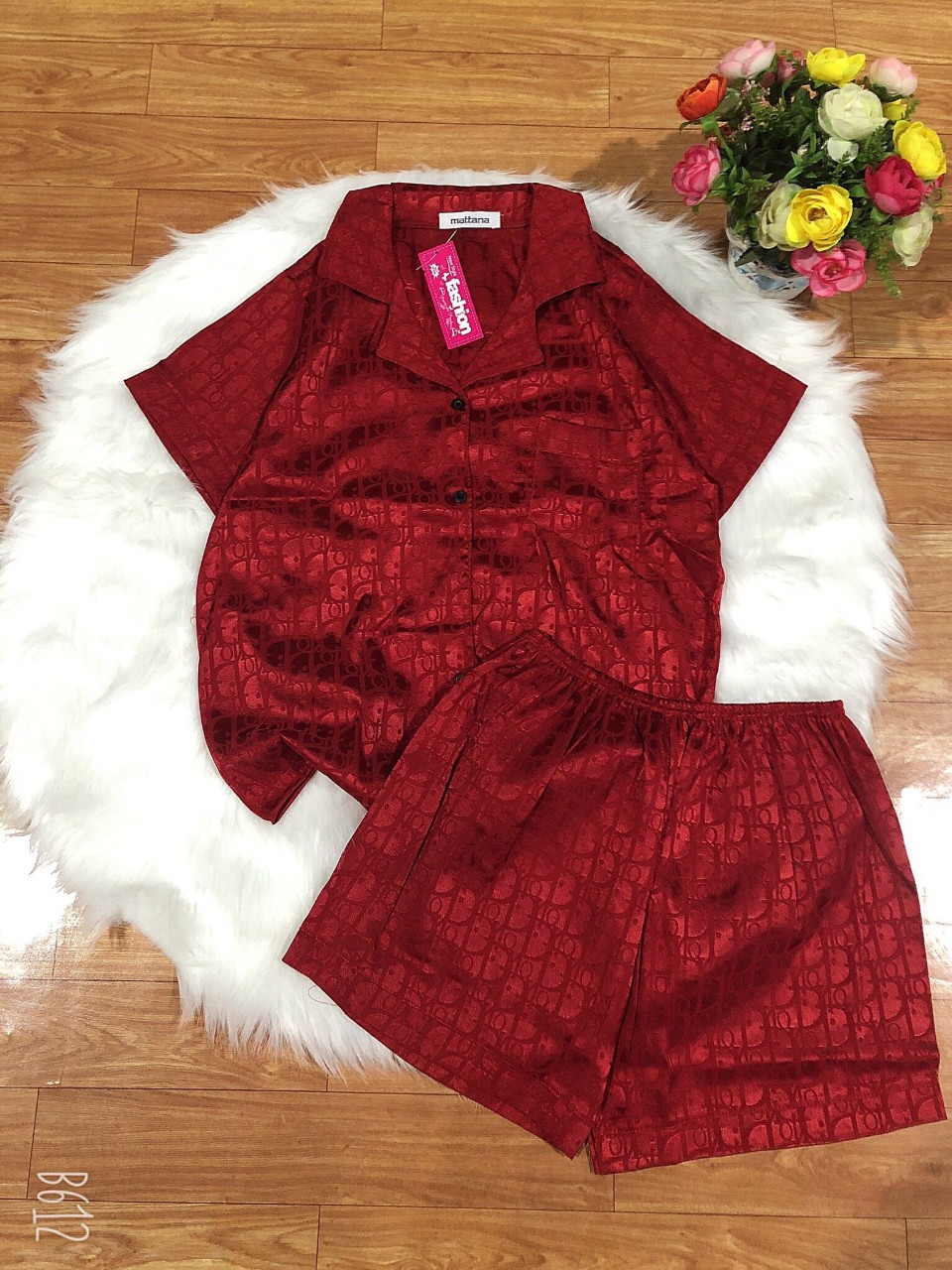 Bộ đùi pijama gấm lụa ,BIG SIZE 50-68KG,Hmay