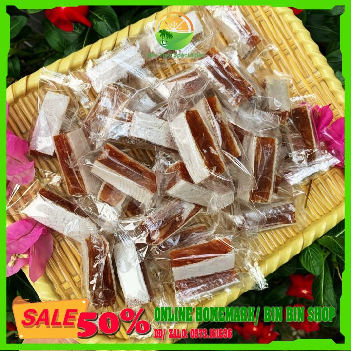 [1Kg] Kẹo khóm mít dừa non - đồ ăn vặt