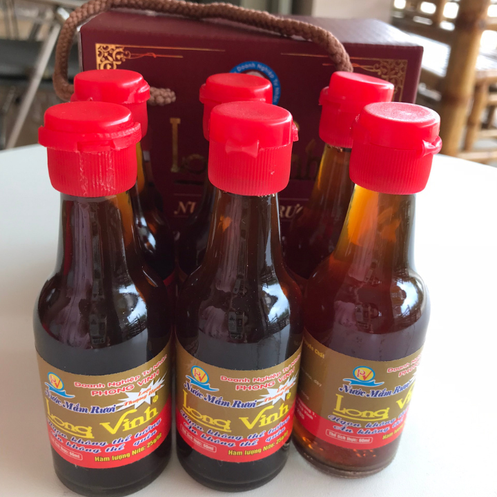 NƯỚC MẮM RƯƠI THƯỢNG HẠNG (6 chai x 60 ml)