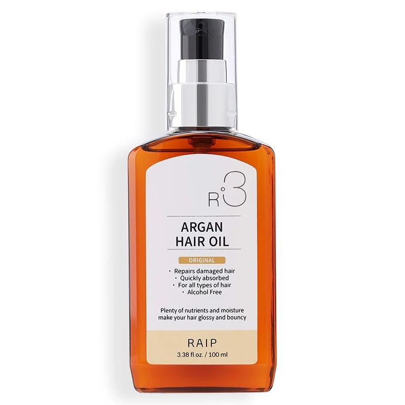 Tinh Dầu Dưỡng Tóc Bóng Mượt Raip R3 Argan Hair Oil 100ml 
